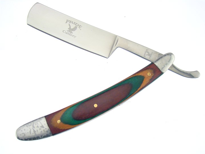 Frostwood Handle Straight Razor
